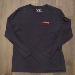 COLUMBIA LONG SLEEVE TEE LARGE